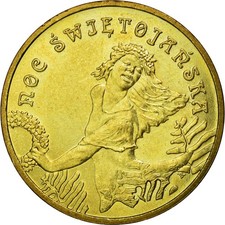 [#680337] Moneta, Polska, 2 Zlote, 2006, Warsaw, EF(40-45), Mosiądz, KM:532