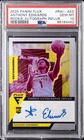 2020 PANINI FLUX ROOKIE AUTO INFLUX ANTHONY EDWARDS ROOKIE RC PSA 10 AUTO