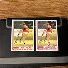 New Listing1982 Topps Nolan Ryan (2) Card Lot