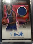 Topps Midnight Twilight Terquavion Smith 76ers Rookie Jersey Auto #RJA-TS /199
