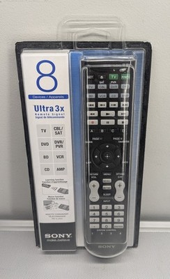 NEW SEALED Sony RM-VLZ620 Universal Learning Remote Control 8 Devices OEM