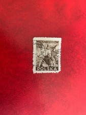 POLAND POLSKA 1948 USED SC 417 1848 REVOLUTION ALLEGORY OF REVOLUTION PICK 1