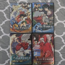 DVD ANIME LOT Inuyasha Movies 1 2 3 4 Affections Castle Swords Fire