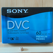 Sony MiniDV DVC Digital Video Cassette Tape 60 min SP/90 min LP DVM60PRR New