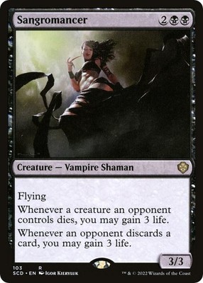 1x Sangromancer - Starter Commander Decks Near Mint - MTG