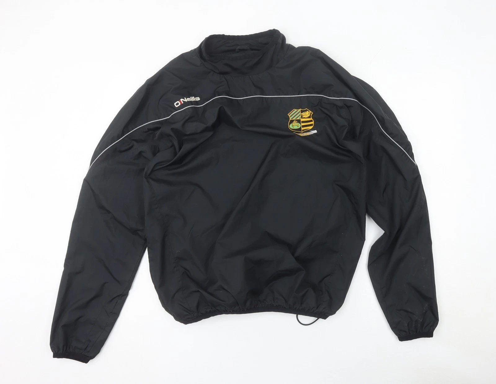 O'Neills Men's Black Windbreaker Training Jacket Size M