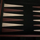 WOLF DESIGNS BACKGAMMON SET LEATHER Briefcase Style  Multi-game Combo 1997 — photo 10