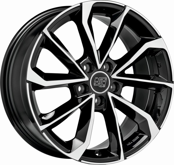 4x Alufelgen MSW 42 für Volkswagen Touareg R5 7L 18 Zoll Felgen