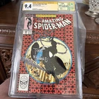 AMAZING SPIDER-MAN #300 CGC 9.4 SS SIGNED MCFARLANE