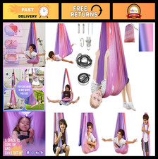 Sensory Swing for Kids Adults - Indoor/Outdoor Therapy Cuddle Swing, 300lbs Ca