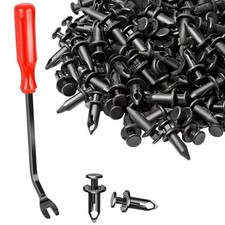 120 PCS 8mm UTV ATV Fender Clips Push Body Rivets Fasteners Clamps - Include Pla