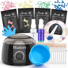 Waxing Kit for Women Madors Wax Warmer Hair Removal Kit with Intelligent Temp...