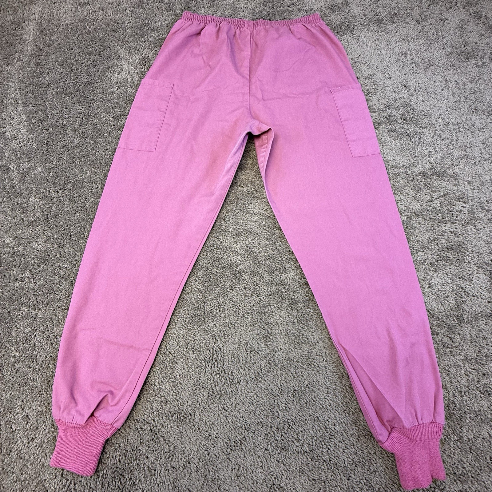 Simply Basic Scrub Bottoms Women's Small Pink Nur… - image 10