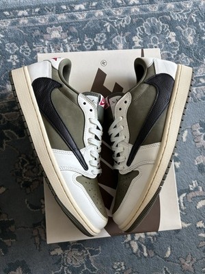 Air Jordan 1 Low OG SP Travis Scott Medium Olive