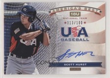 2013 USA Baseball Box Set 18U National Team America's Best Scott Hurst Auto 0c2