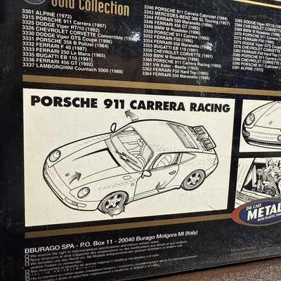 Burago | Porsche 911 | Carrera | 1993 | 1/18 DieCast | Black