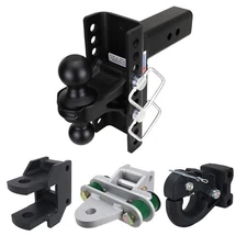 Shocker XR Adjustable Hitch Deluxe Farm Mount Towing Kit