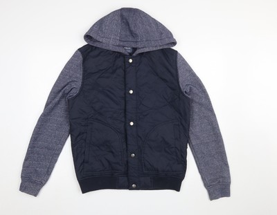 Bomberjacke Herren UK Größe M Topman Blau