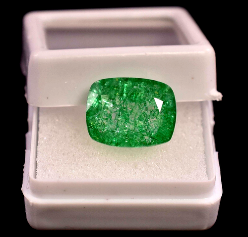 Lot De 21 émeraudes Naturelles - 4 Carats Au Total - Vert, Transparentes, Non Traitées