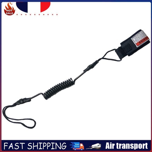 Laisse De Bodyboard/surf - Sangle Cheville TPU - Longueur 130 Cm (51,18 Pouces) - Jaune - Pour Rester Attaché à Sa Planche