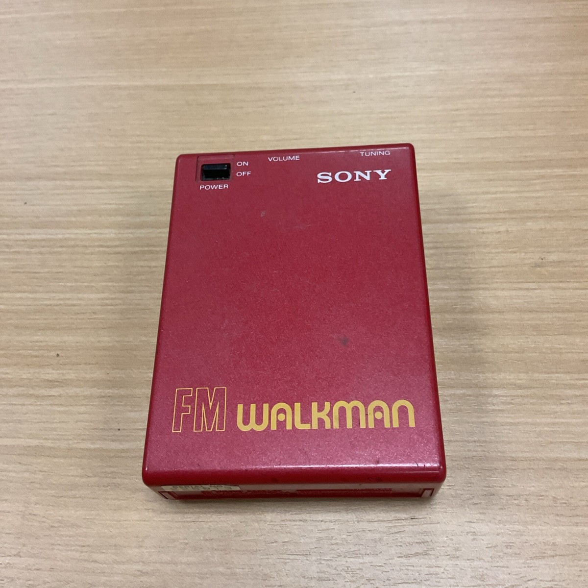 SONY FM WALKMAN SRF-40 FMラジオ 1980年発売 動作品 First model SONY FM
