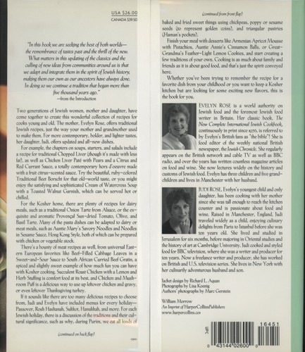 Jewish Cookbook Evelyn Rose MOTHER DAUGHTER JEWISH COOKING Judi Rose 1ST/DJ - Picture 2 of 8