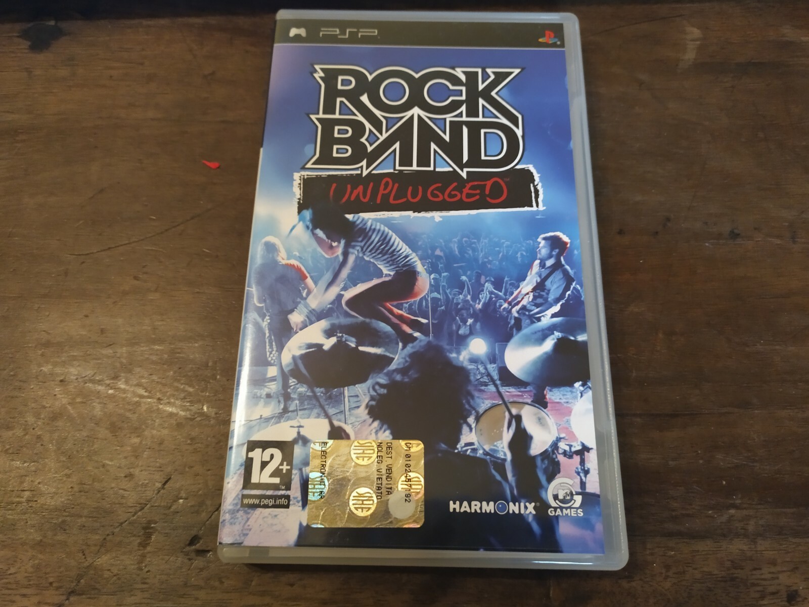 VIDEOGIOCO  SONY PLAYSTATION PSP ROCK BAND UNPLUGGED