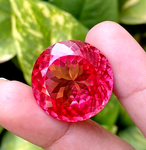 1 Pz Naturale Certificato Padparadscha Zaffiro Cuscino Forma - Foto 7