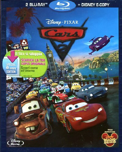 Cars 2 (2 Blu-Ray + E-Copy) PIXAR ANIMATION STUDIOS