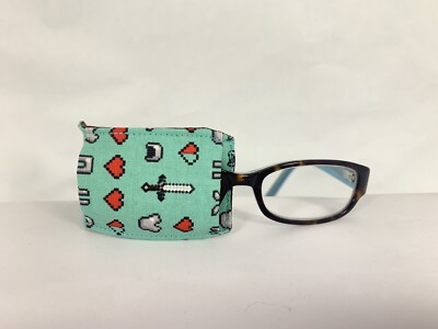 Eye patch for children and adults with lazy eye. Reusable and No Adhesives!