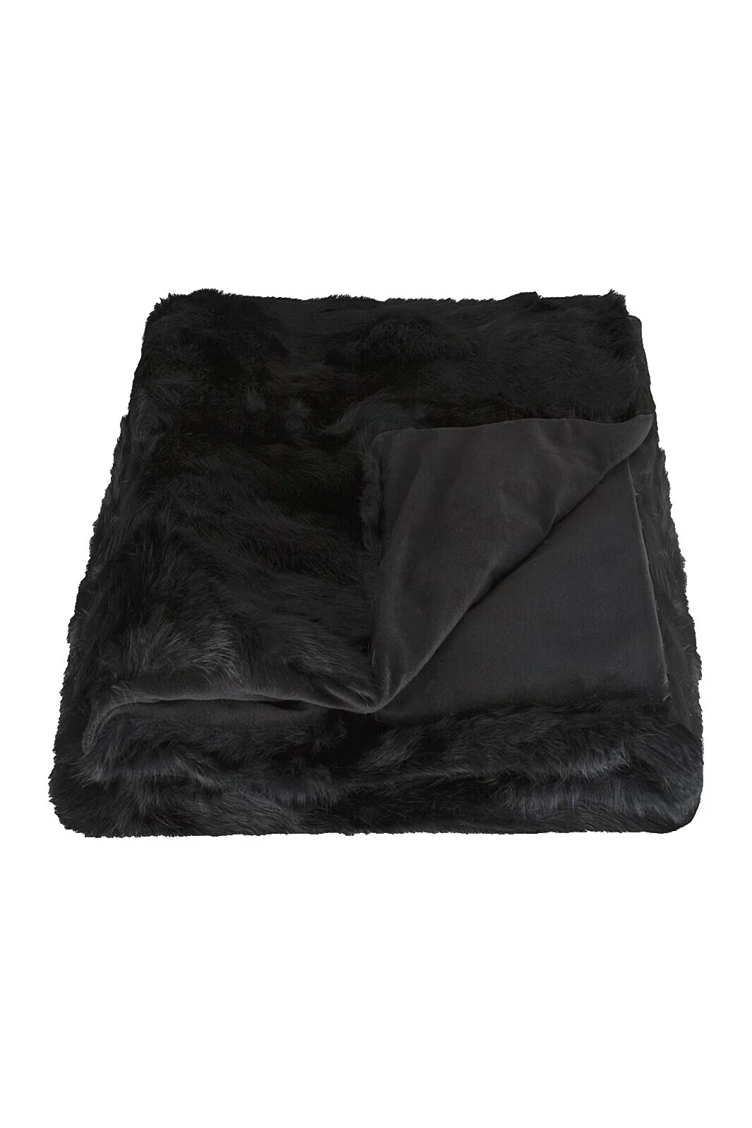 Cobijas y Mantas De Piel negro