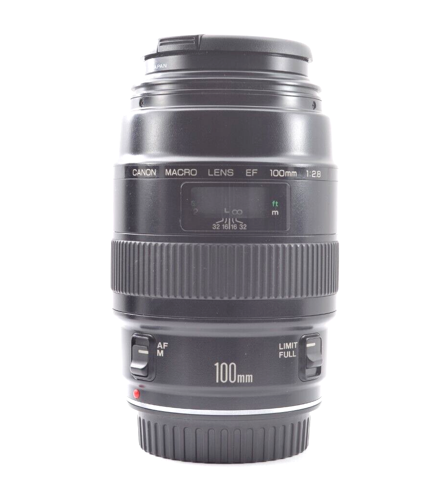 Top Mint】CANON EF 100mm f/2.8 MACRO Portrait Prime Lens From