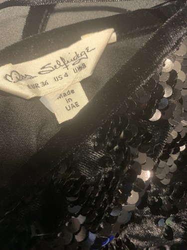 Miss Selfridge Size 8 Sequin Dress For Christmas, Party And Special Occasions - Picture 6 of 6
