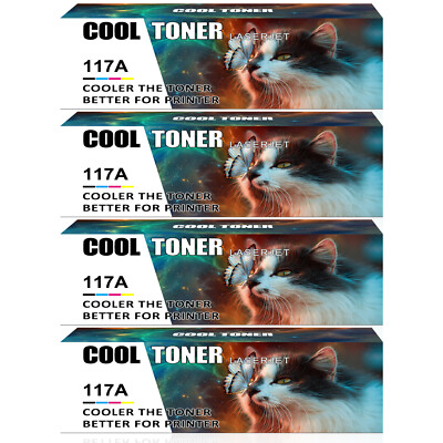 1-4 Toner für HP 117A Color Laser MFP 178nwg 179fwg 178nw 179fnw 150a 150nw XXL