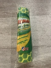 Genuine Libman Nitty Gritty Roller Mop Cleaning Pad Refill New In Sealed Package