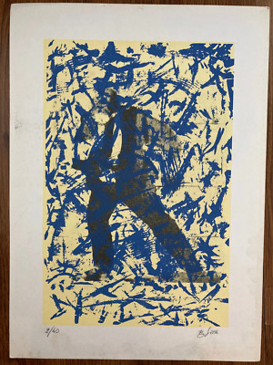 Silkscreen print by Bernardo Siré, 2000 - Club de Grabado de Montevideo - Signed