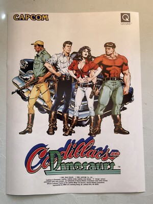 Cadillacs And Dinosaurs Poster 12x16