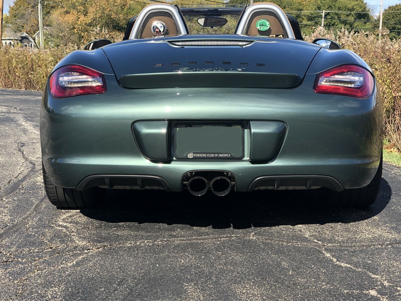 Porsche 987 Ducktail Wing 2005 to 2012 Boxster only | eBay