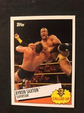 2015 Topps WWE Heritage NXT Called Up #23 Byron Saxton