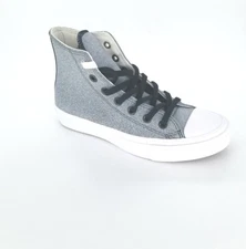 4935 Converse Unisex CTAS II Hi Top Sneakers Grey/Bk/WhT Size 4.5 Mens 6.5 Womns
