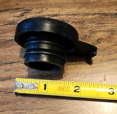 Odyssey Solo Moped 2700254 Black Fuel Tank Cap Gas 50:1 NOS OEM Vintage - Picture 4 of 7