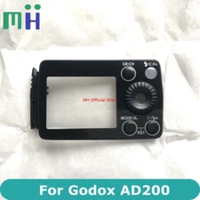 For Godox AD200 Rear Back Cover Case Shell With Button Keyboard No LCD Screen