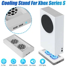 Vertical Stand Cooling Fan USB Cooler Accessories for Xbox Series S Game Console