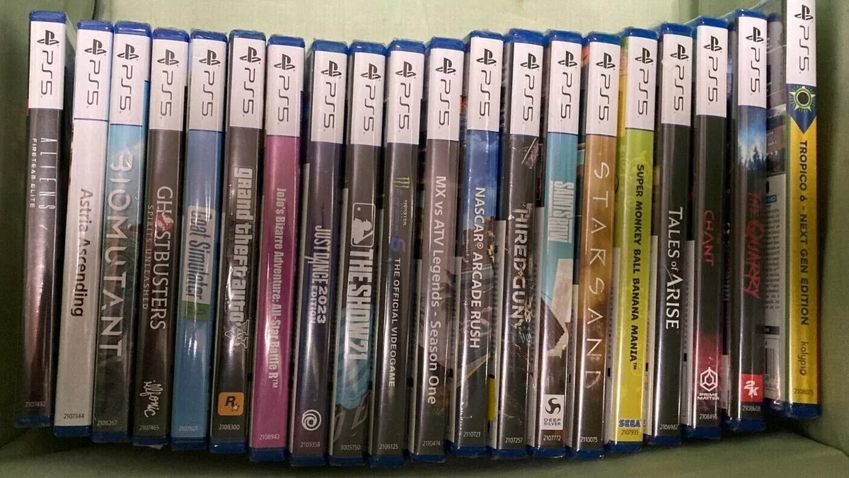 List of all ps5 games 2025