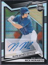 2022 Panini Elite Extra Edition Nick Morabito #103 Autograph - New York Yankees