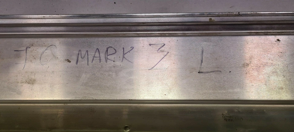 1968 1969 1970 1971 lincoln continental mark III inside door panel trim L - Image 4 of 4