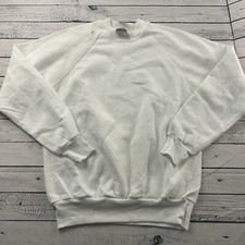 NEW Vintage Oneita Blank Pullover Crewneck Sweatshirt Men's Large