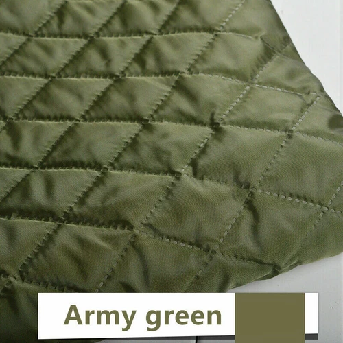 1 Meter Quilted Padded Fabric Lining Cloth Thick Cotton for Coat Jacket Pants - Picture 36 of 37