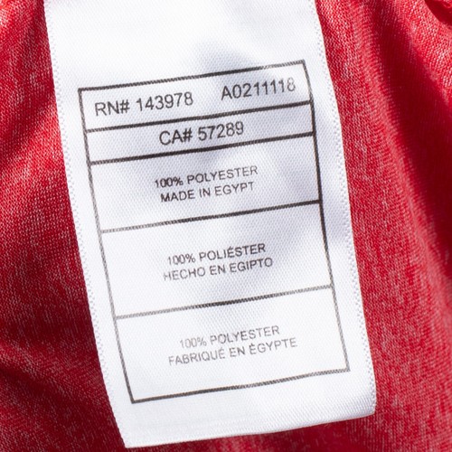 Puma Polo Shirt Boys LARGE 14 16 Heather Red With Logo Preppy Golf Athleisure - Picture 4 of 5
