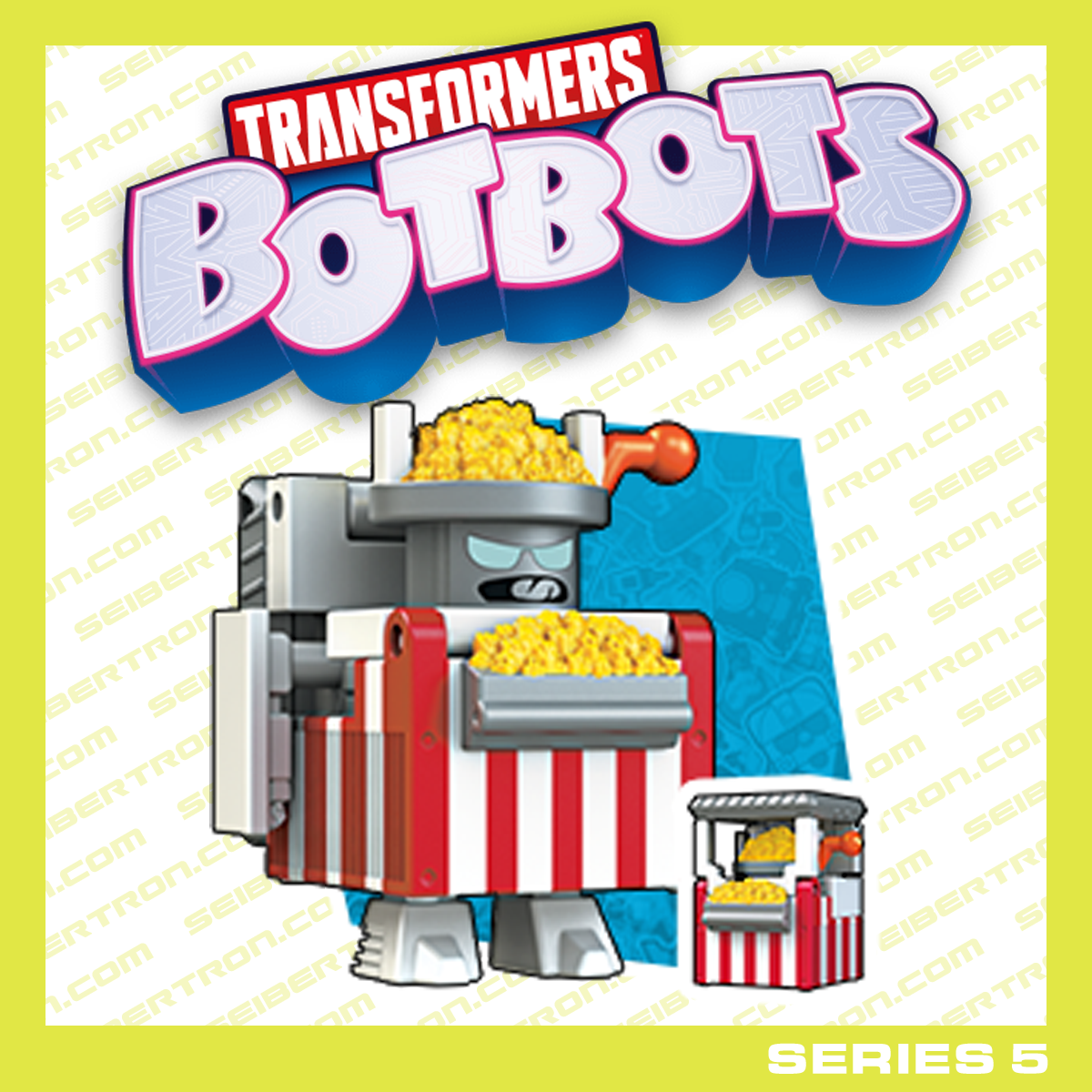 BRASH BUTTERHEAD Transformers BotBots Series 5 Movie Moguls popcorn